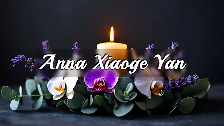 Anna Xiaoge Yan, Delaware, Ohio