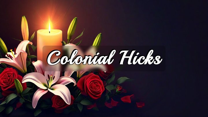 Colonial Hicks, Interstate 587 near Saratoga