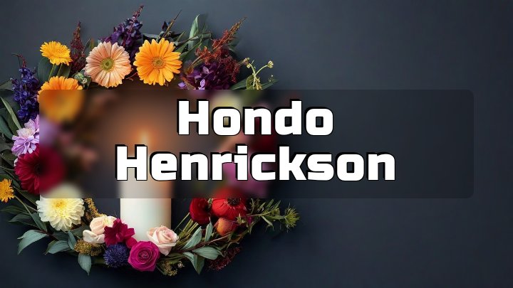 Hondo Henrickson, Ludington, Michigan