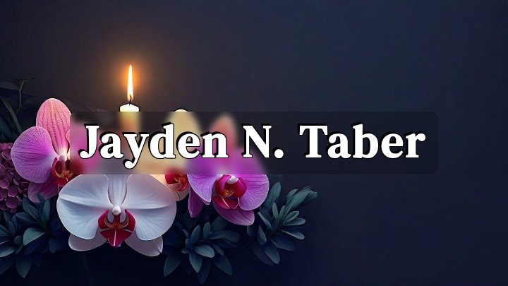 Jayden N. Taber, Monticello, Illinois