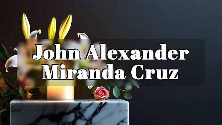 John Alexander Miranda Cruz, Clayton, North Carolina