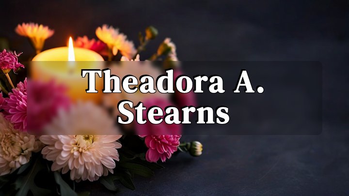 Theadora A. Stearns, Midland, Michigan