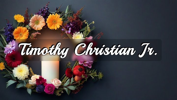 Timothy Christian Jr., Shreveport, Louisiana